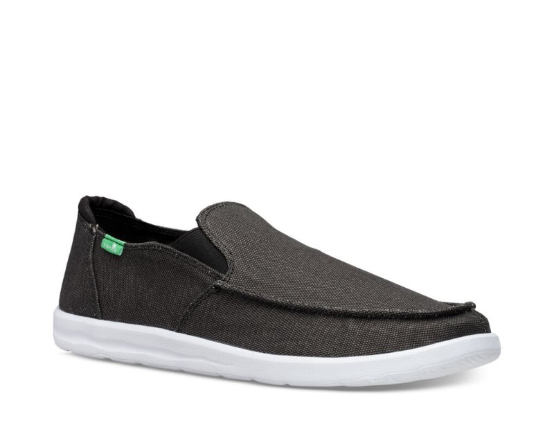 Chaussures Sanuk Hi Five Homme - Noir CRWTZH235